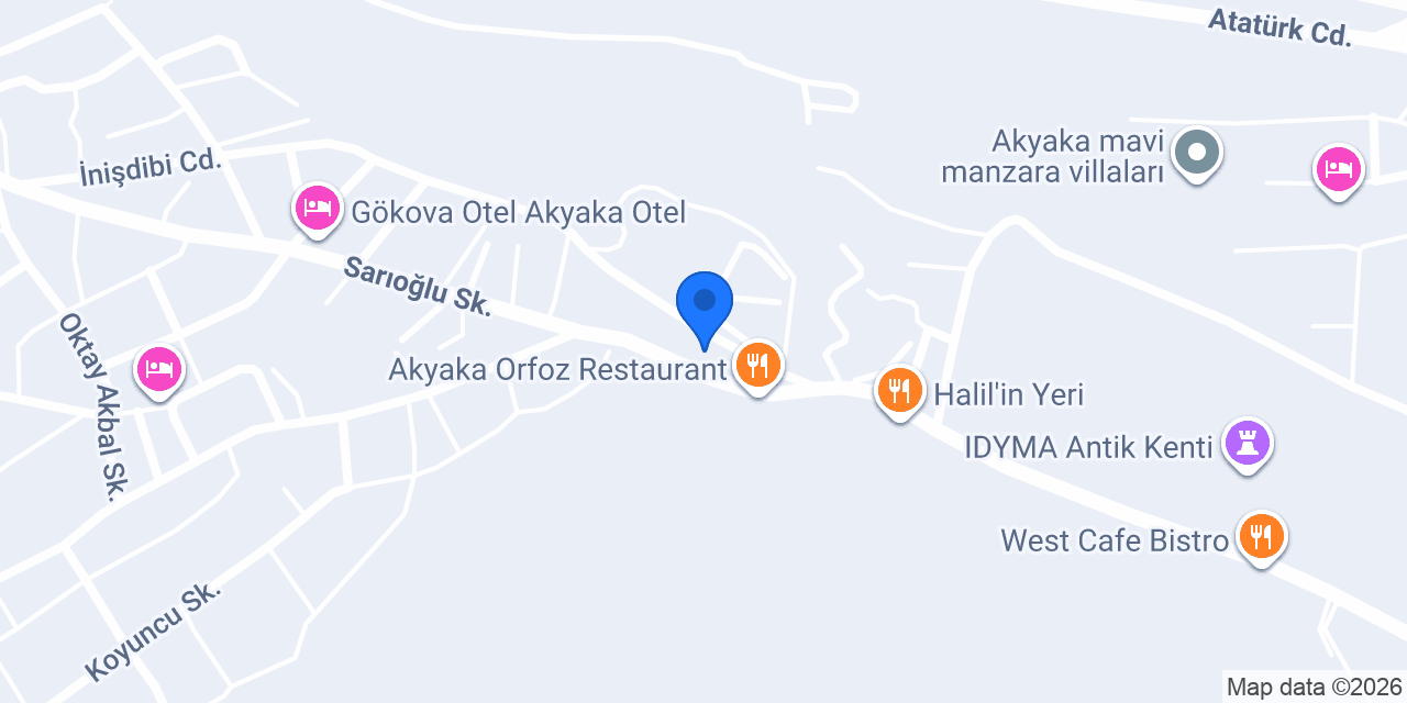 Meşhur Azmak Ocakbaşı konumu