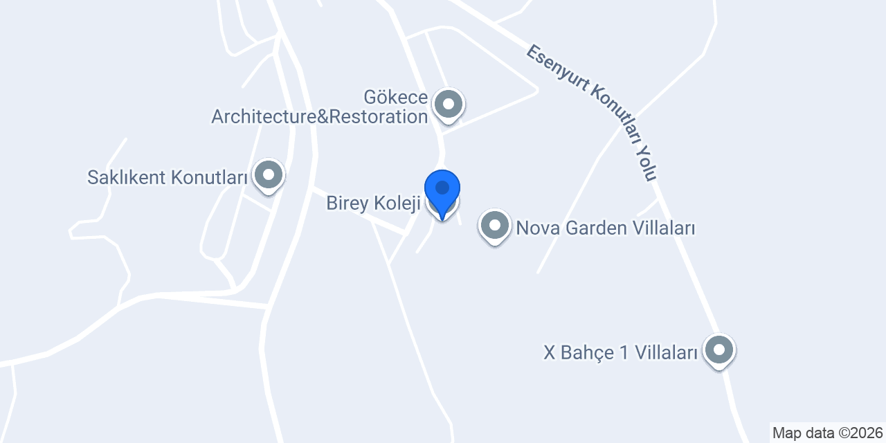 Birey Koleji konumu