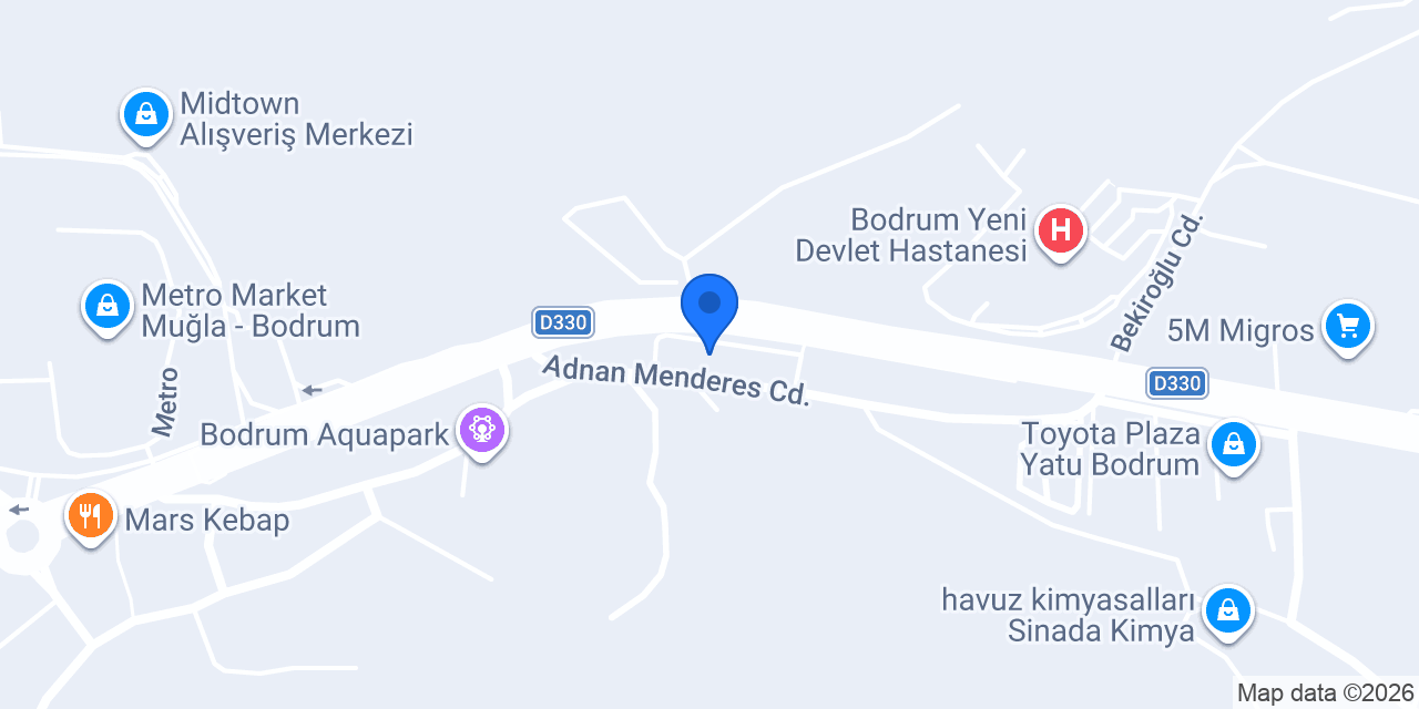 Midyos midye konumu
