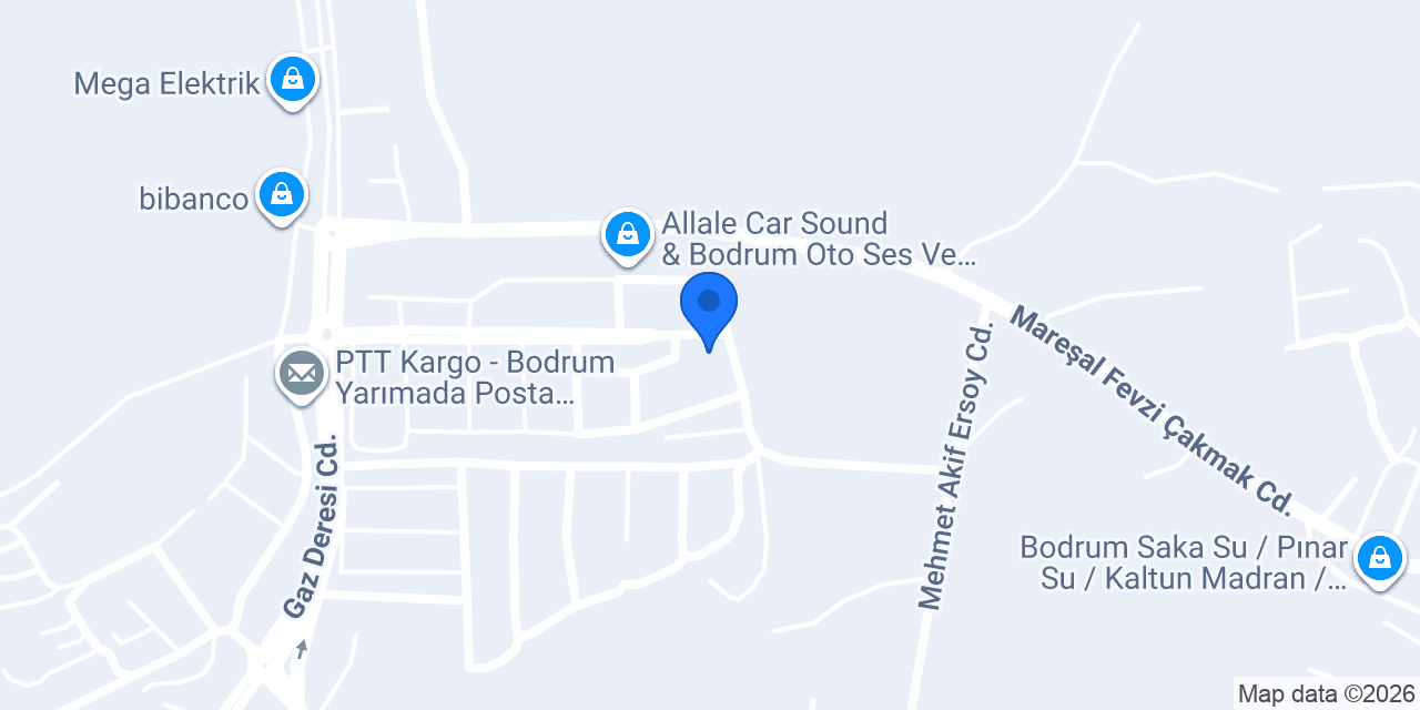 Charisma Oto Özel Servis konumu