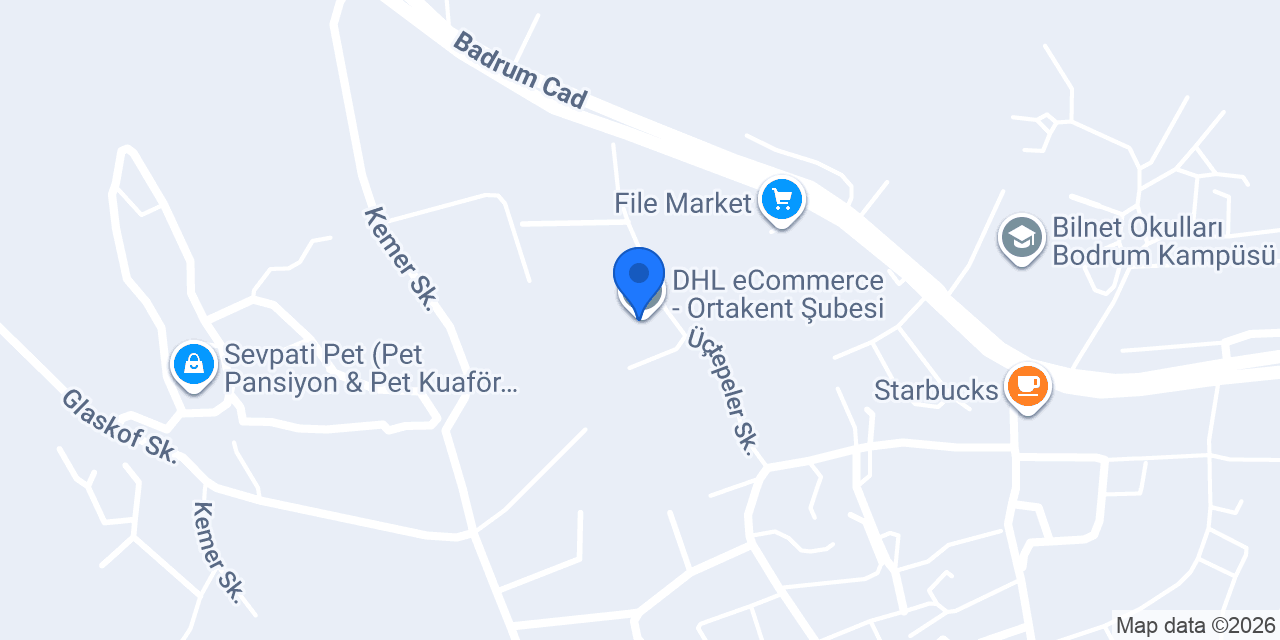 DHL eCommerce - Ortakent Şubesi konumu
