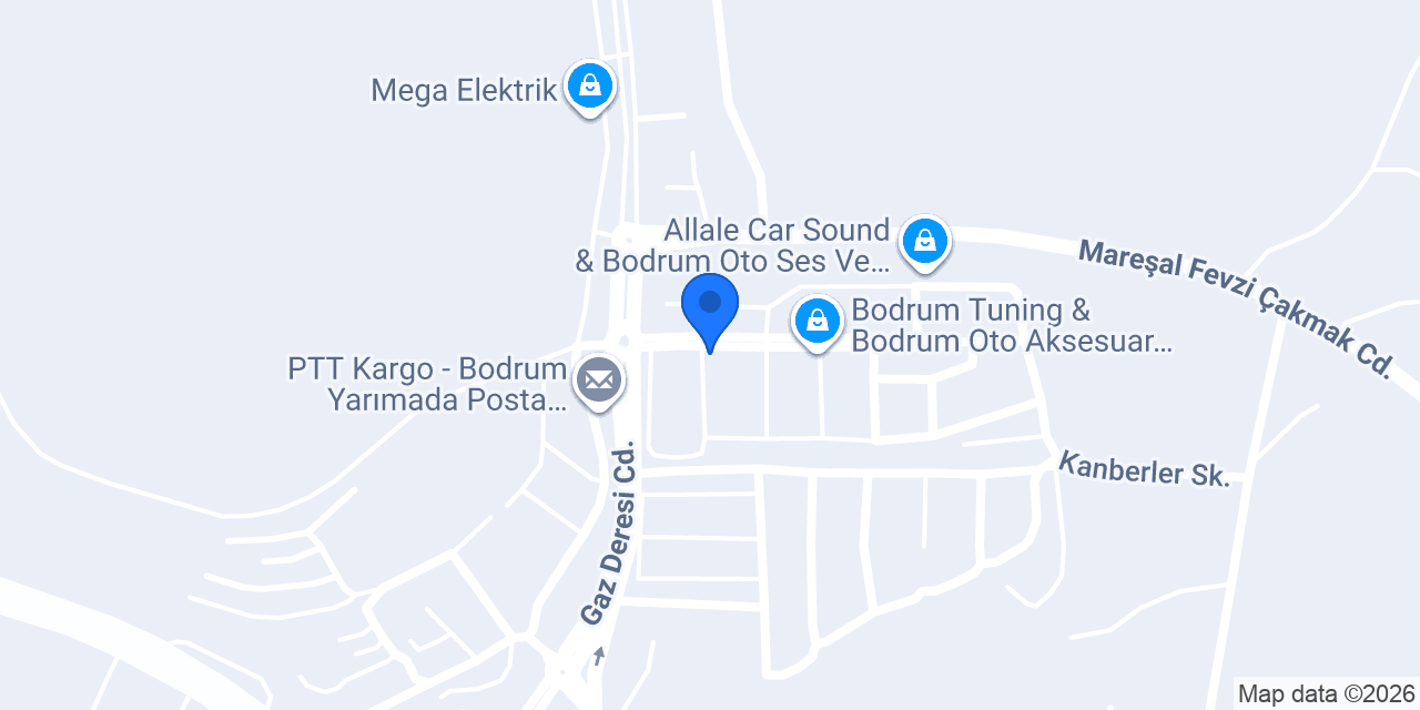 Çöllüoğlu oto yedek parça konumu