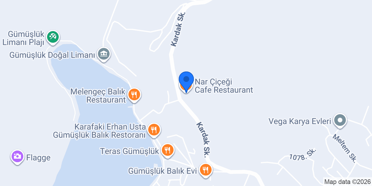 Nar Çiçeği Cafe Restaurant konumu