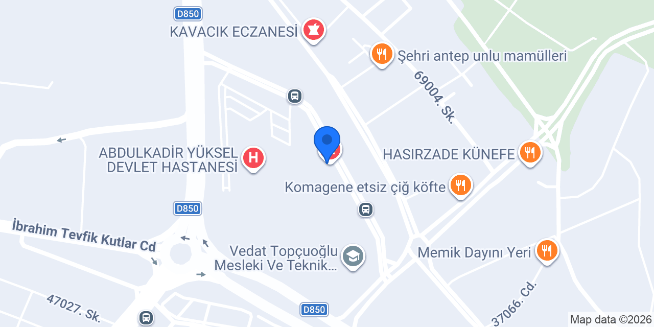 Kübram Eczanesi konumu
