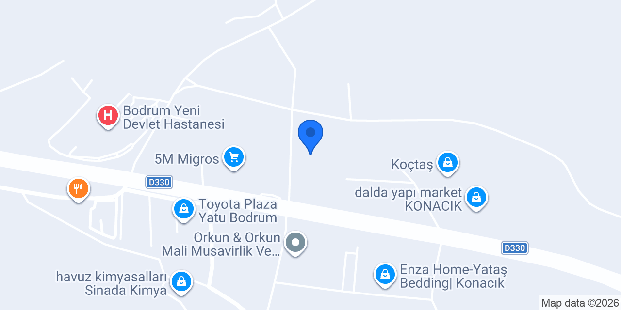 Altın Şömine konumu
