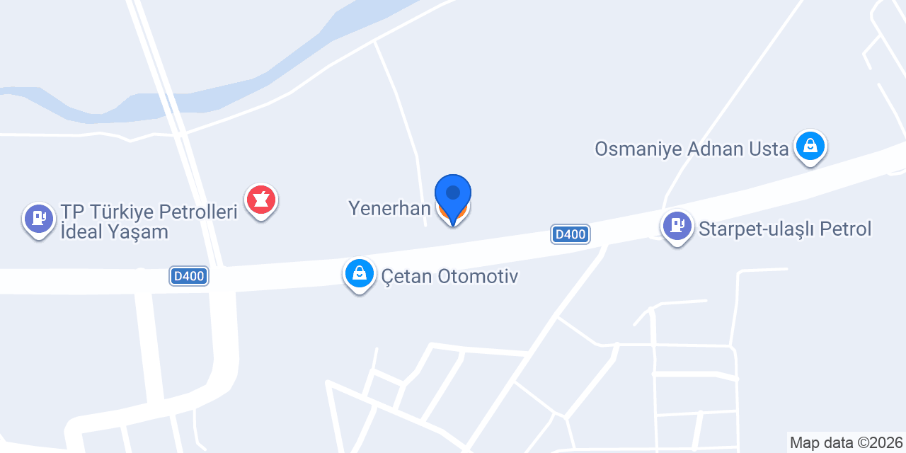 Yenerhan konumu