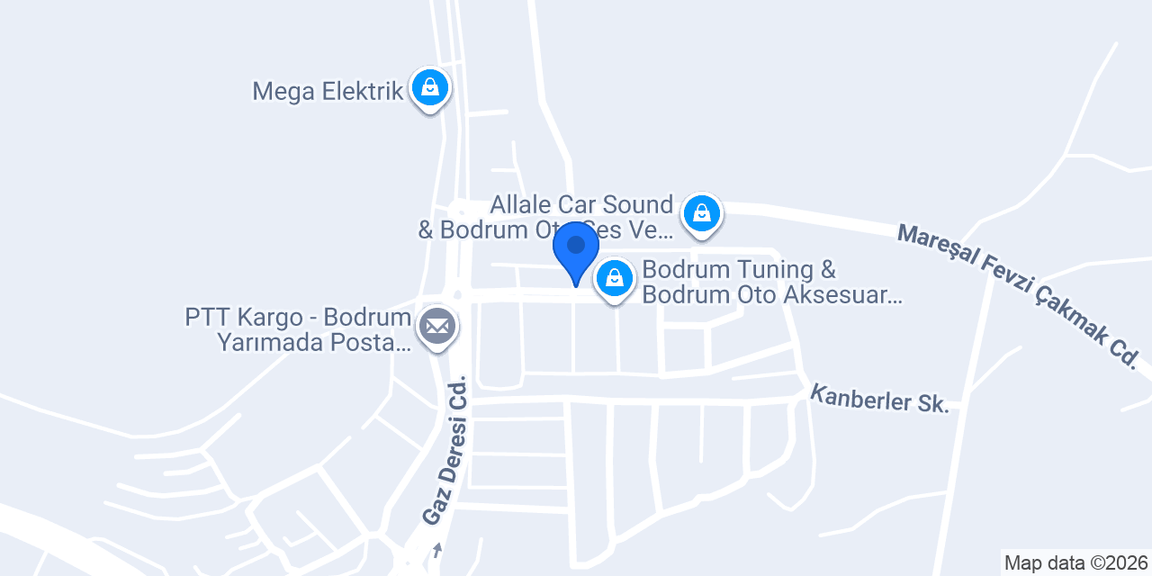 Başcan İç Mimarlık Bodrum Akrilik Tezgah Mutfak konumu