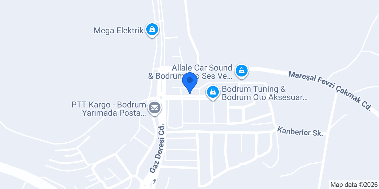 Genç Oto Cam konumu