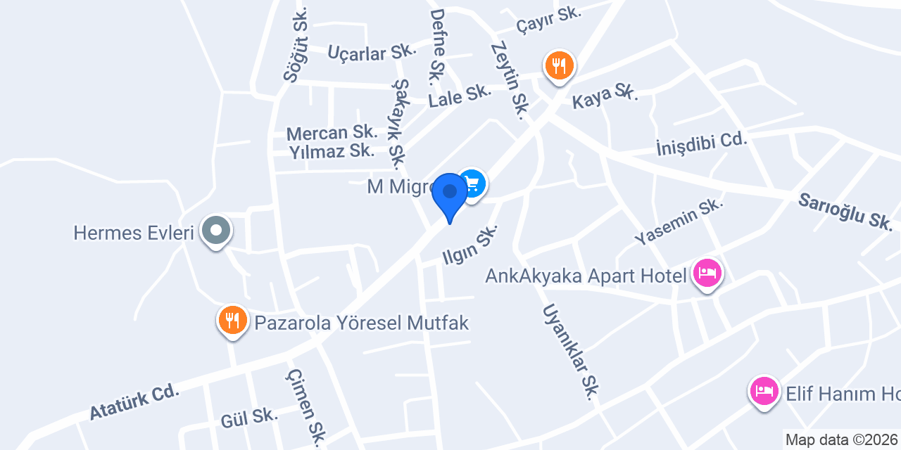 AKYAKA TAKSİ MERKEZİ 🚕 konumu