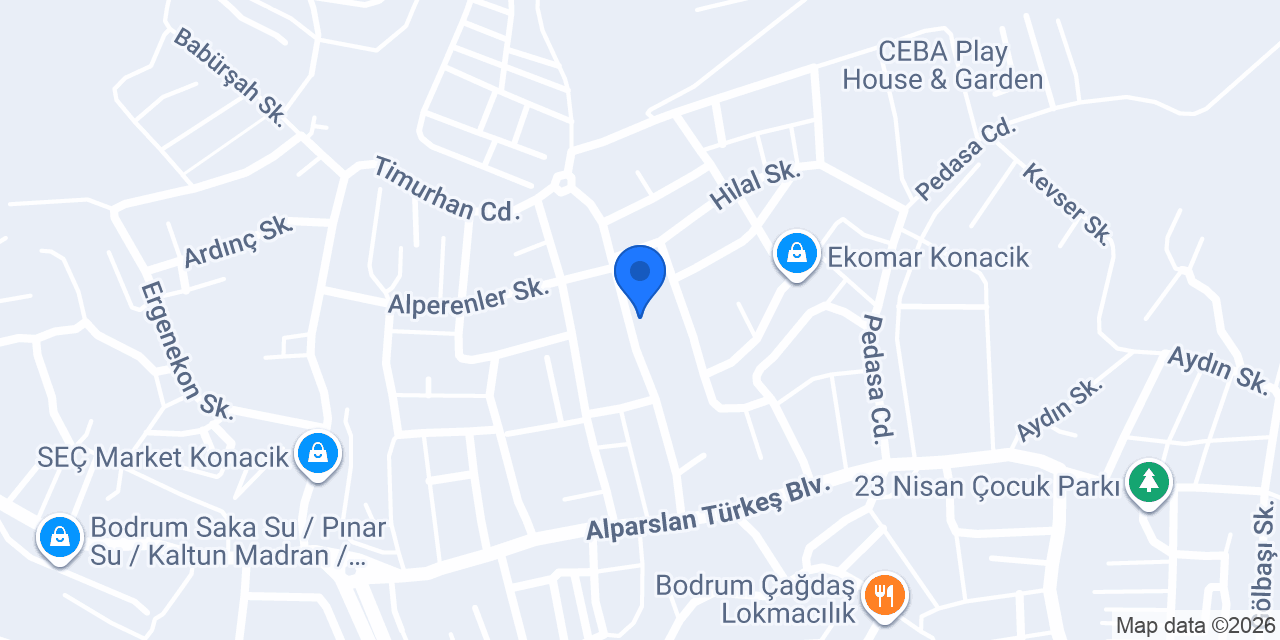Bodrum Stor Perde konumu
