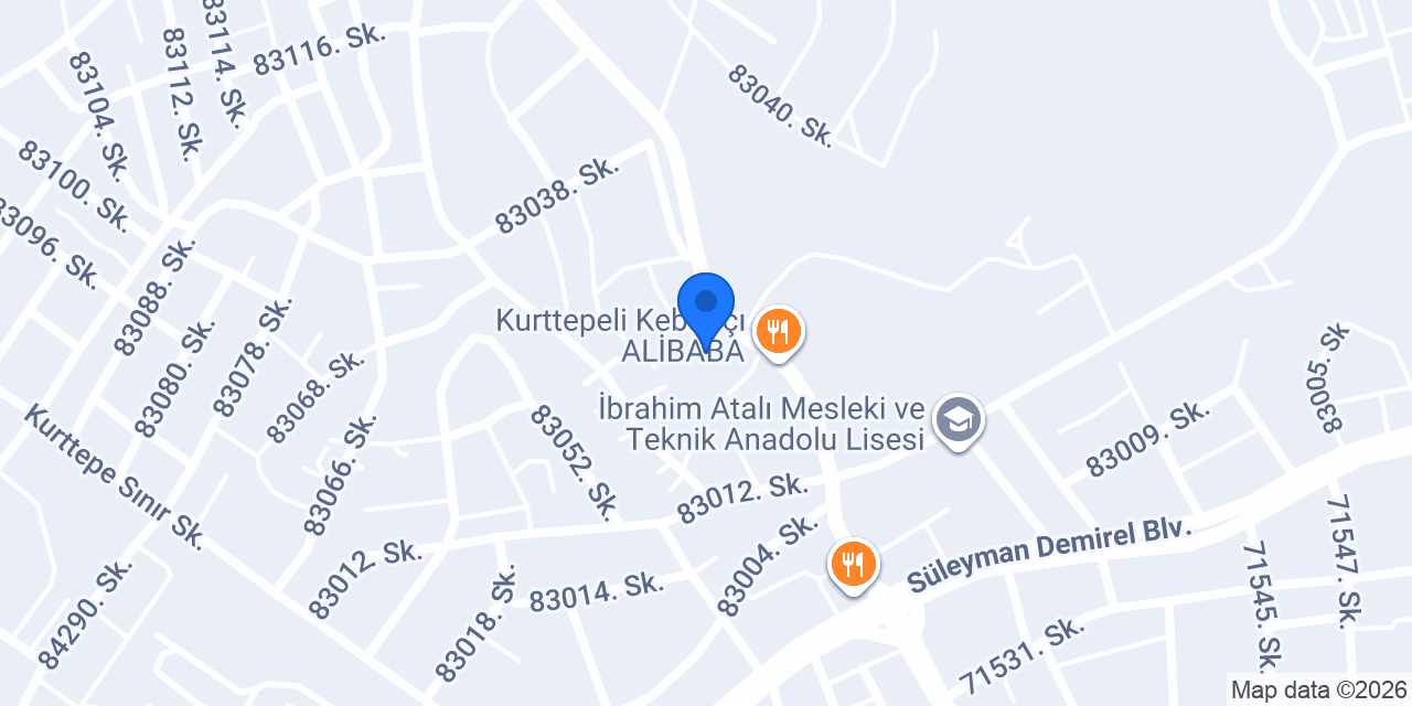 Tad Preschool Adana konumu