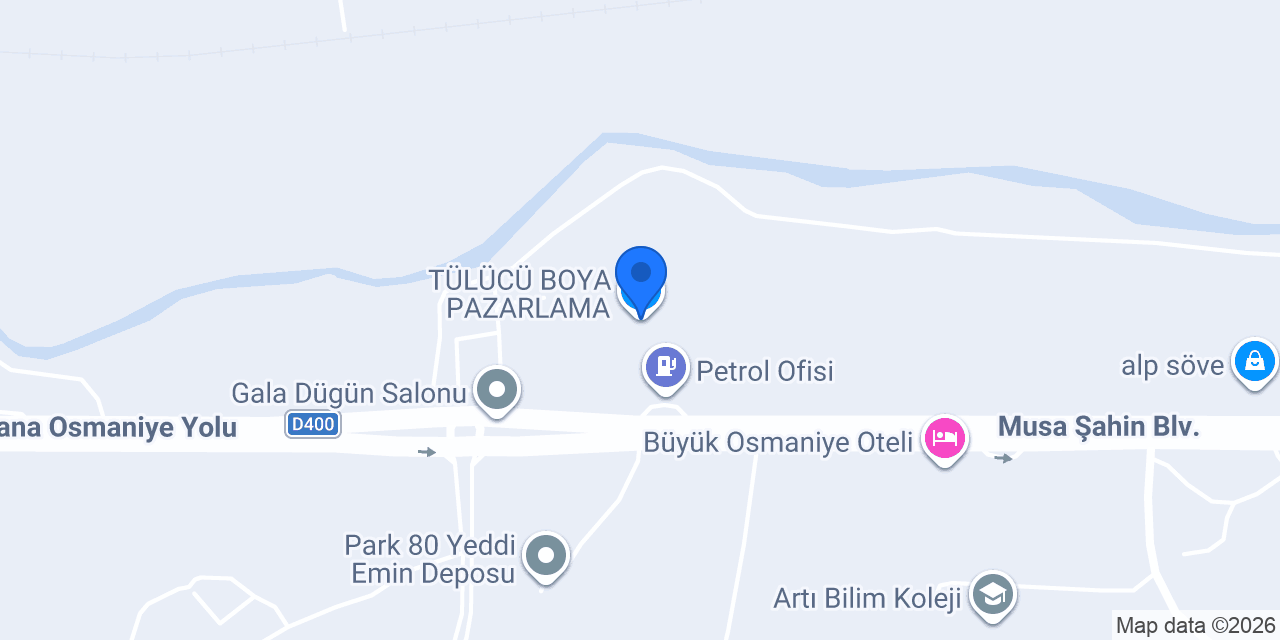 TÜLÜCÜ BOYA PAZARLAMA konumu