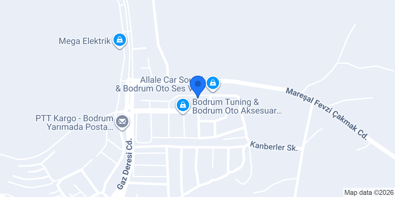 TİNSA GAZ BODRUM ŞUBE konumu