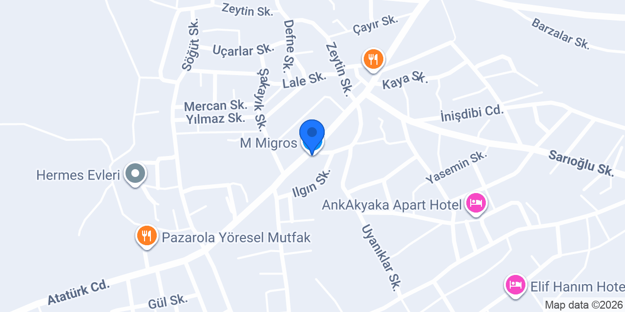 M Migros konumu