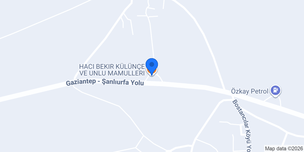 HACI BEKIR KÜLÜNÇE VE UNLU MAMULLERI konumu