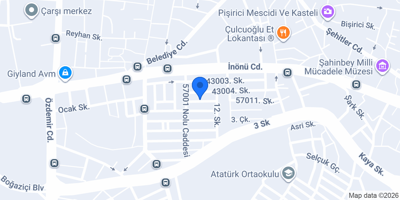 Sevinç Pide Fırını konumu