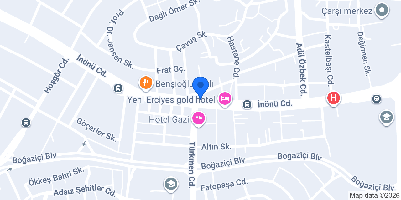 Otel Murat konumu