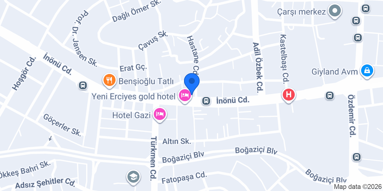 Altıntel Kadayıf konumu