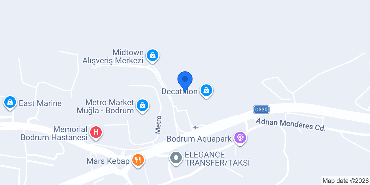 Boyner Bodrum Midtown konumu