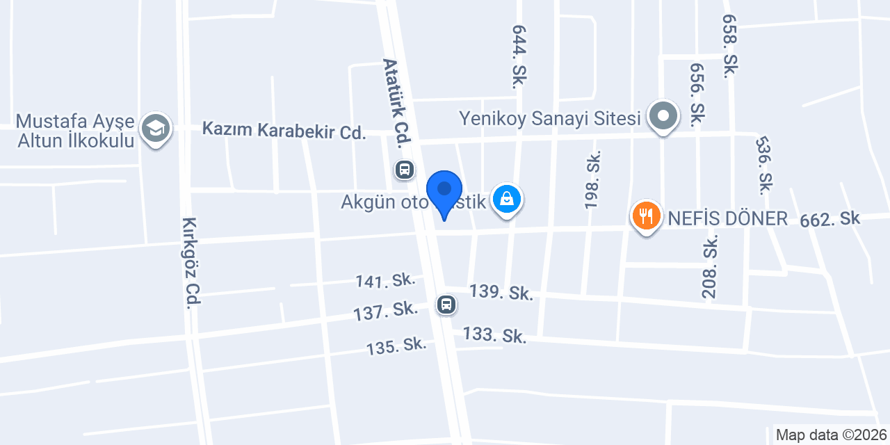 Arslan Ofset konumu
