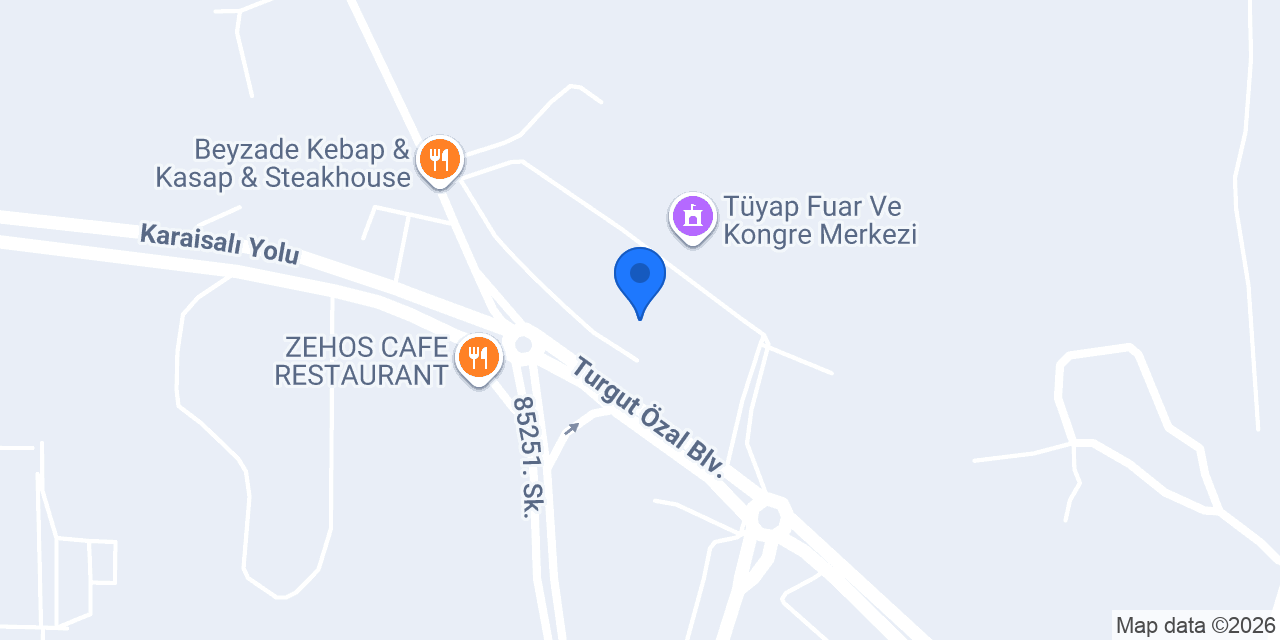 ÇUKUROVA FUARCILIK A.Ş konumu