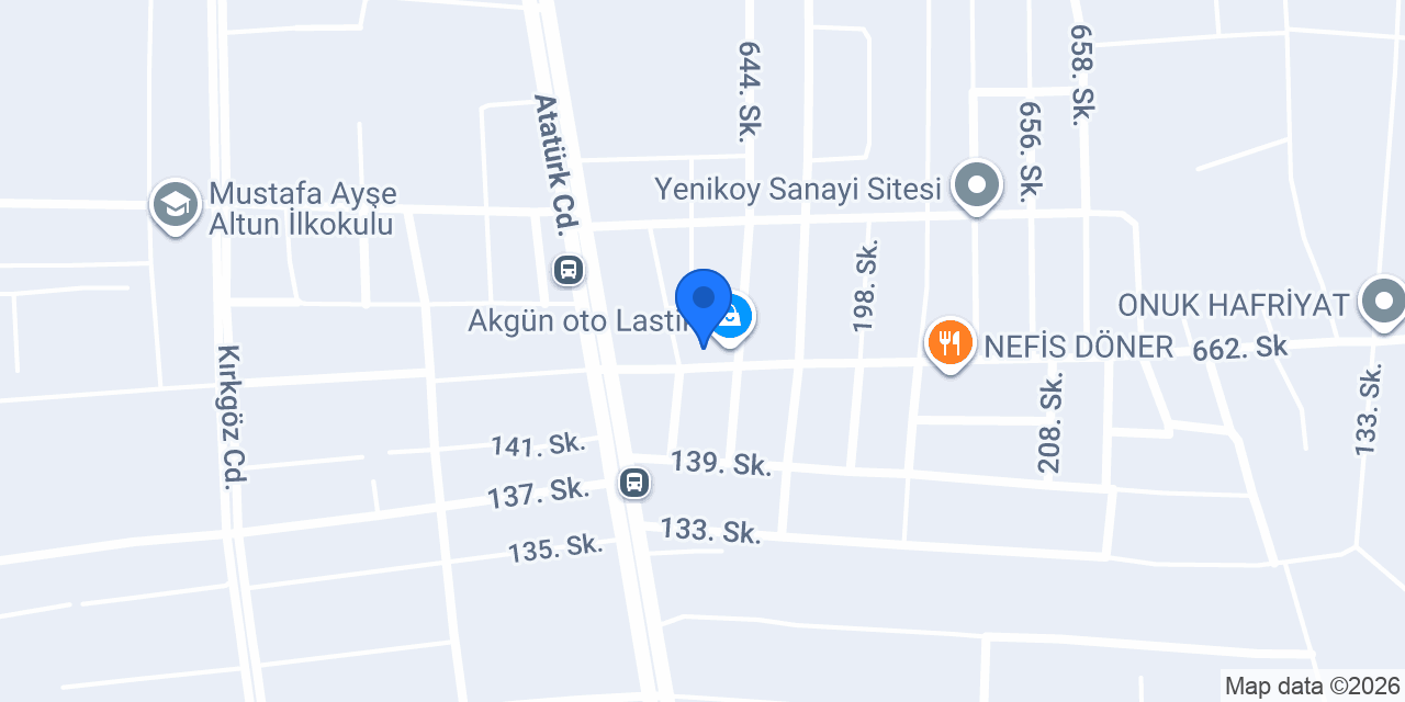 Arora Uğur motorsiklet konumu