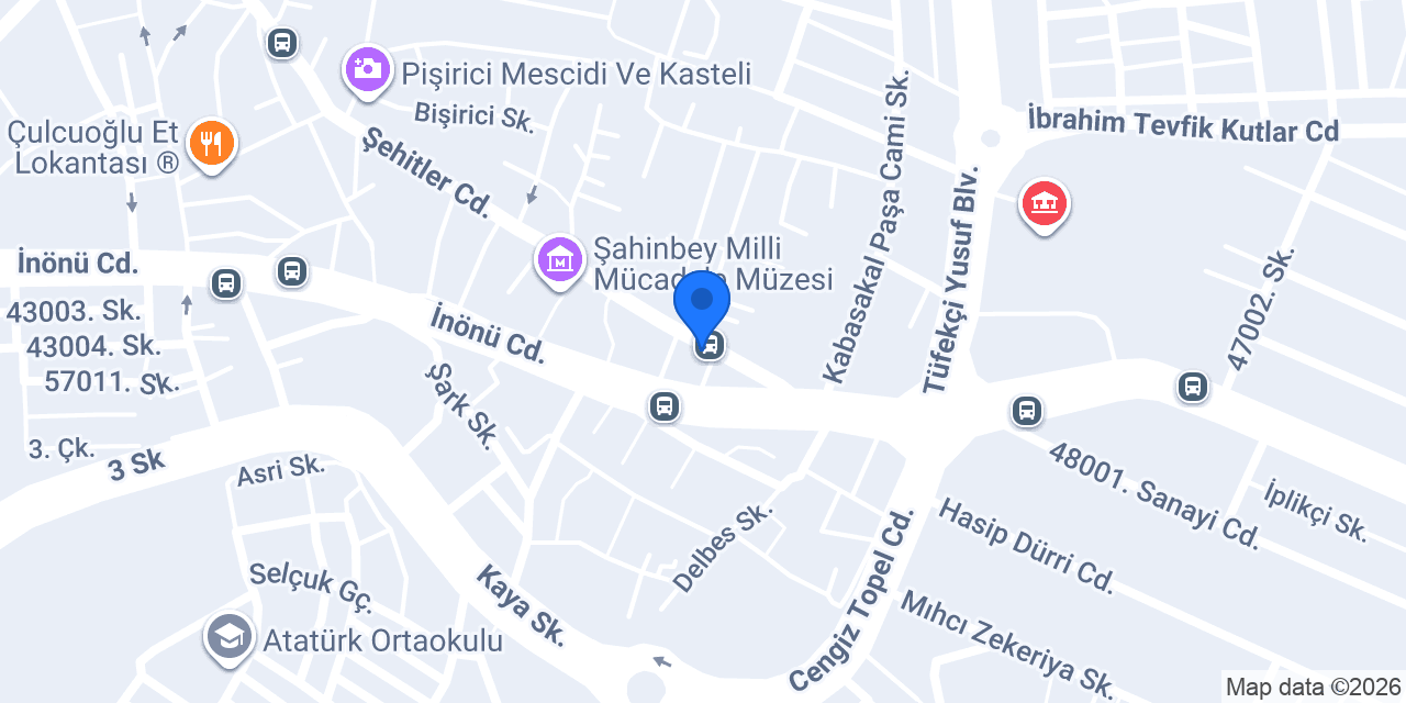 İZONE İLETİŞİM konumu