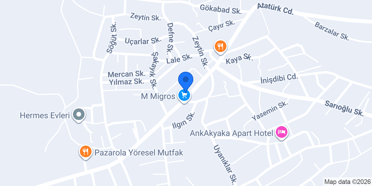 SARIYER BÖREKCİSİ konumu