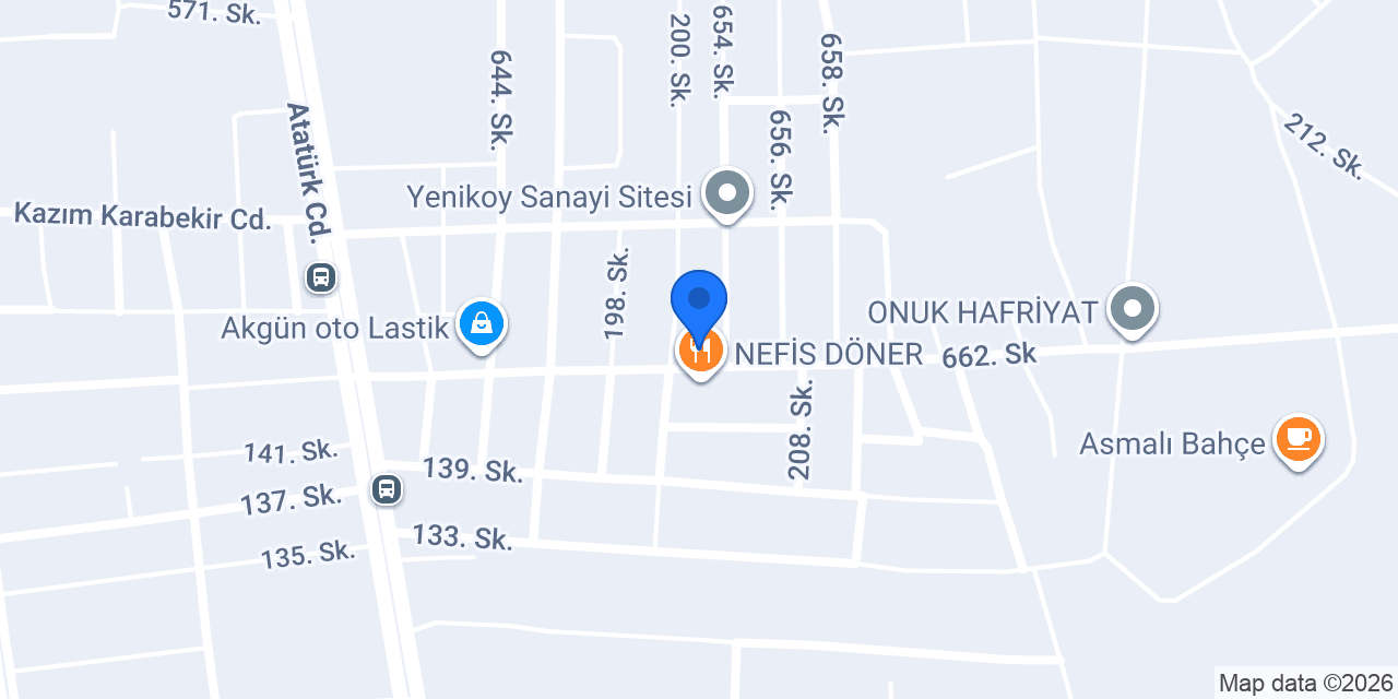 Lider Mobilya konumu