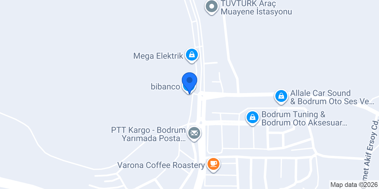 bibanco konumu