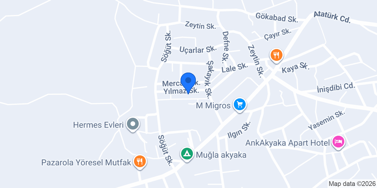Deger Apart Akyaka konumu