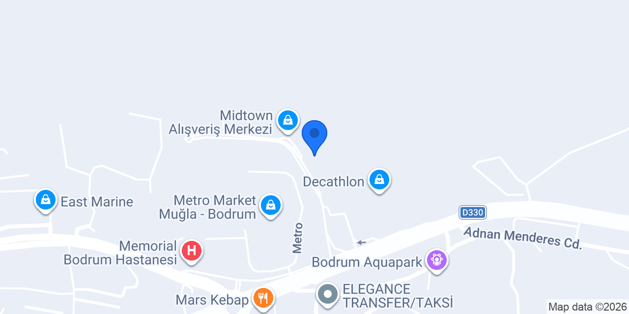 Mi Store Bodrum Midtown konumu