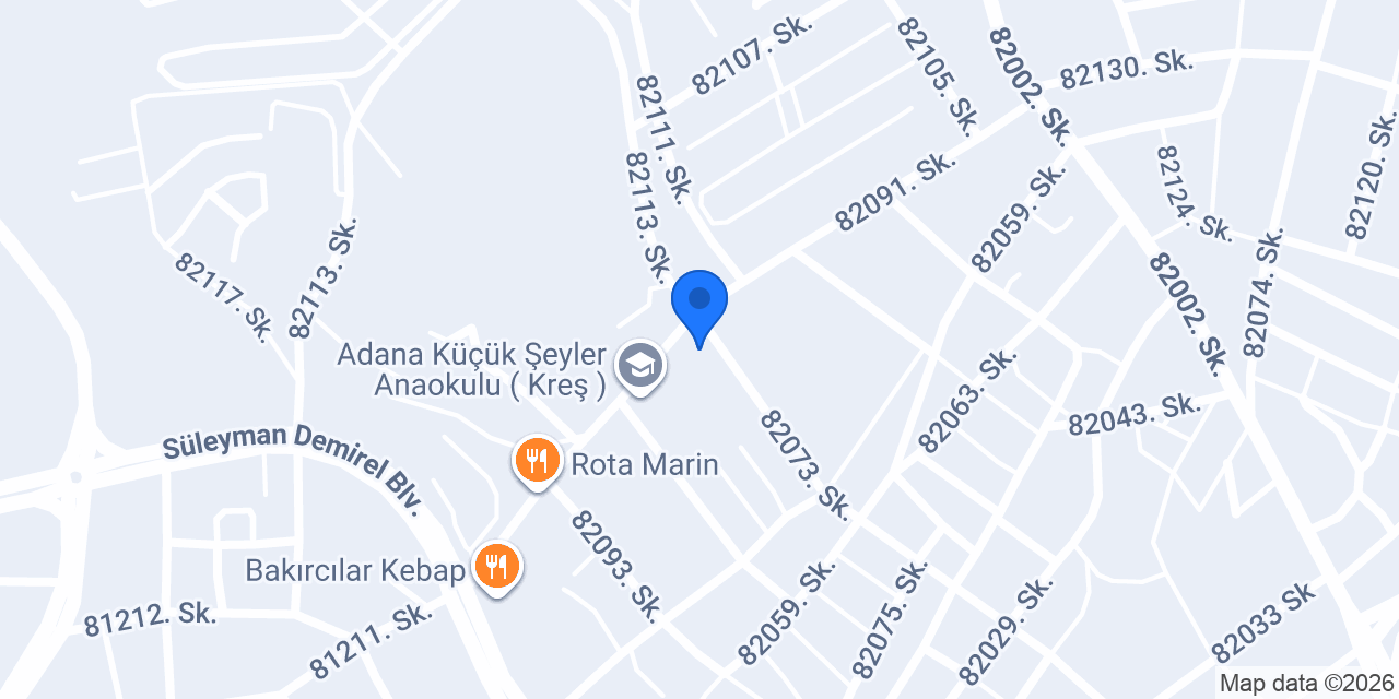 Adana Penguen Anaokulu konumu
