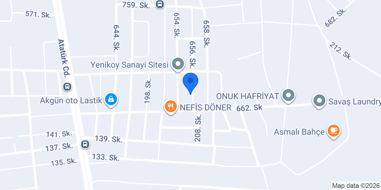 Hedef Metal konumu
