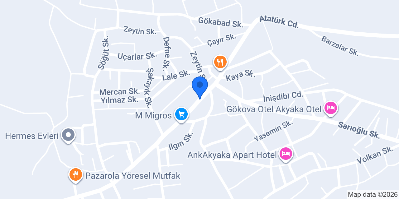 Akyaka Taksi kenan konumu