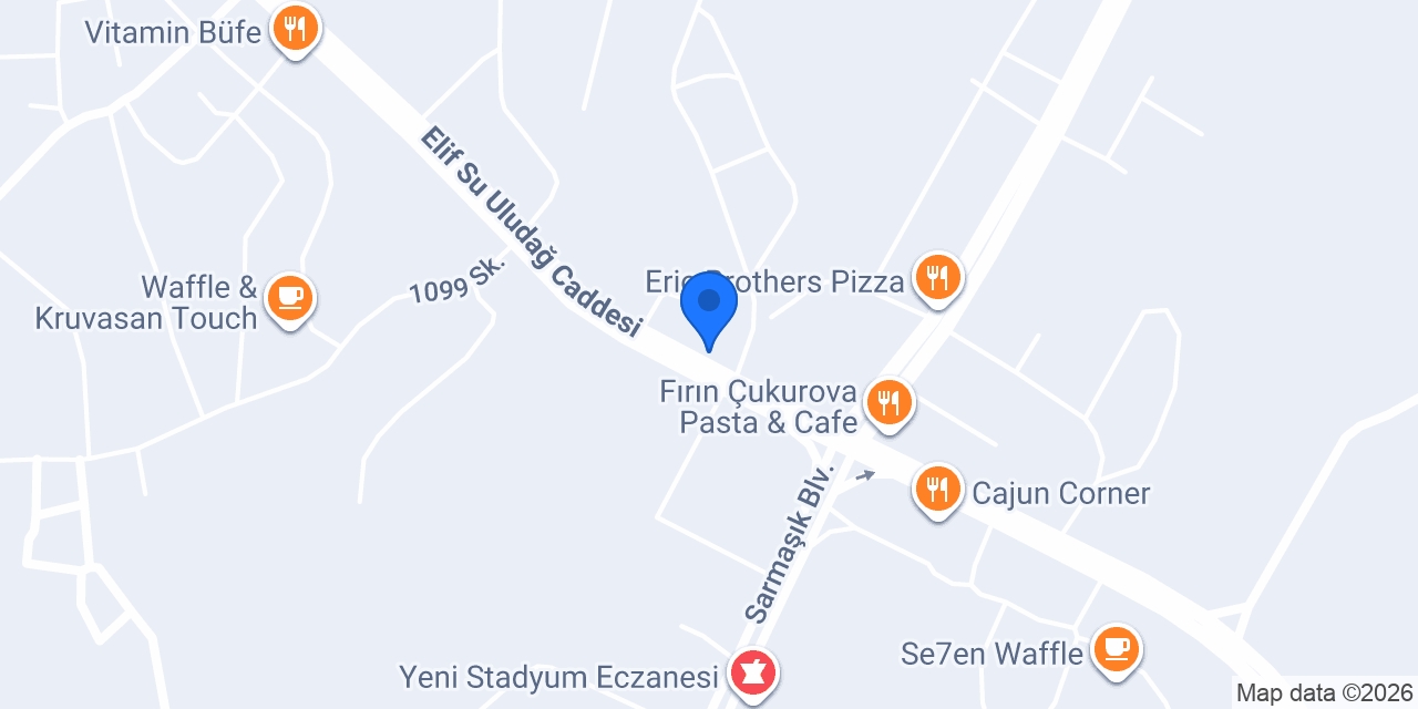 Antakya Sos Döner Sarıçam Şube konumu