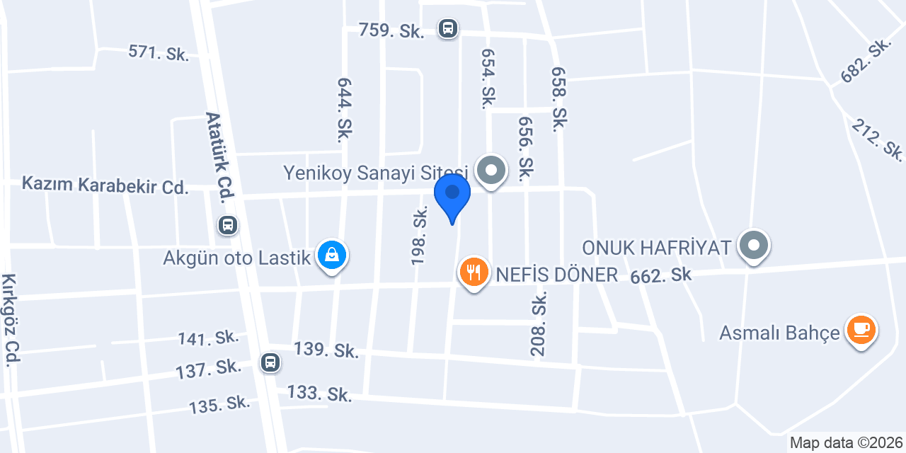 SİNAN TEKNİK BOBİNAJ konumu