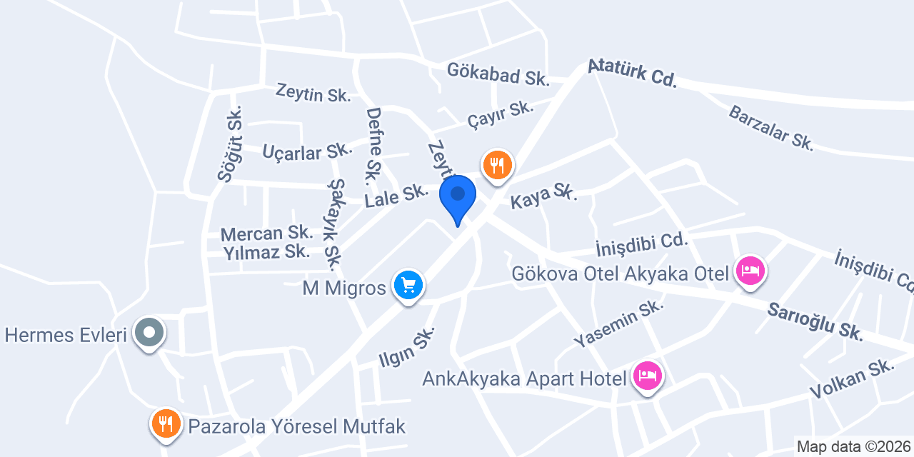 Kübra Müteahhitlik İnşaat San. ve Tic. Ltd. Şti. konumu