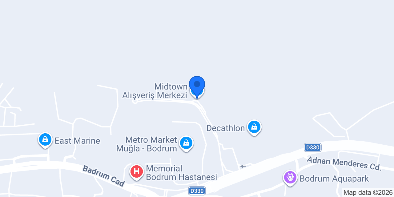 Midtown Alışveriş Merkezi konumu