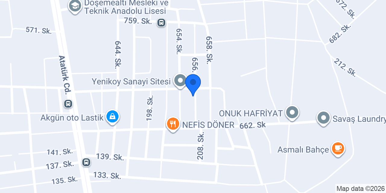 Çiloğlu Ticaret konumu