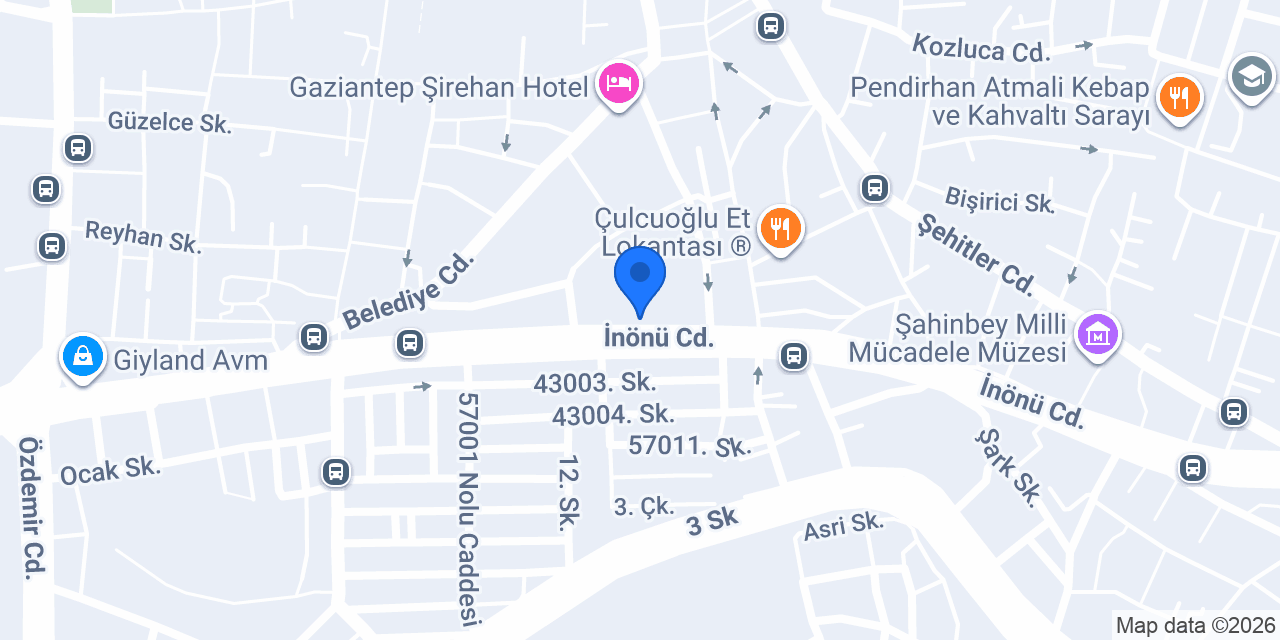 Halkbank Şirehan Şubesi konumu