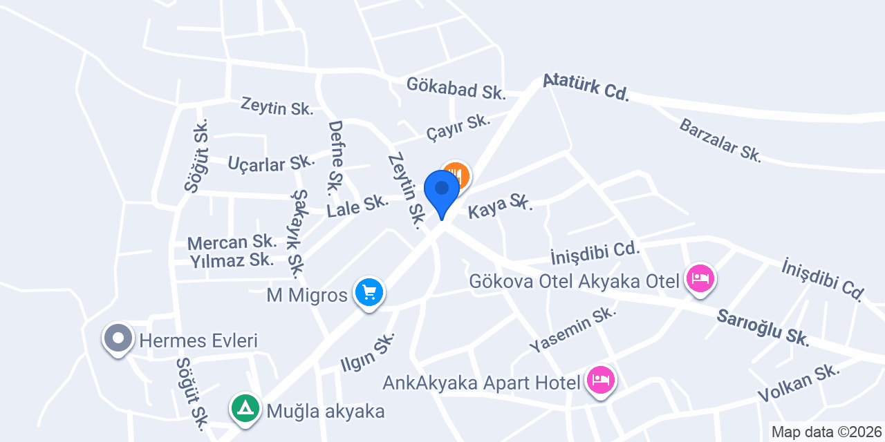 ATİLLA EMLAK AKYAKA konumu