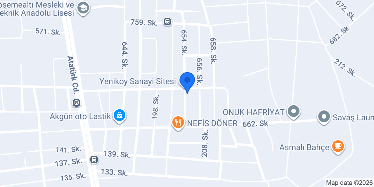 Alagöz Döşeme konumu
