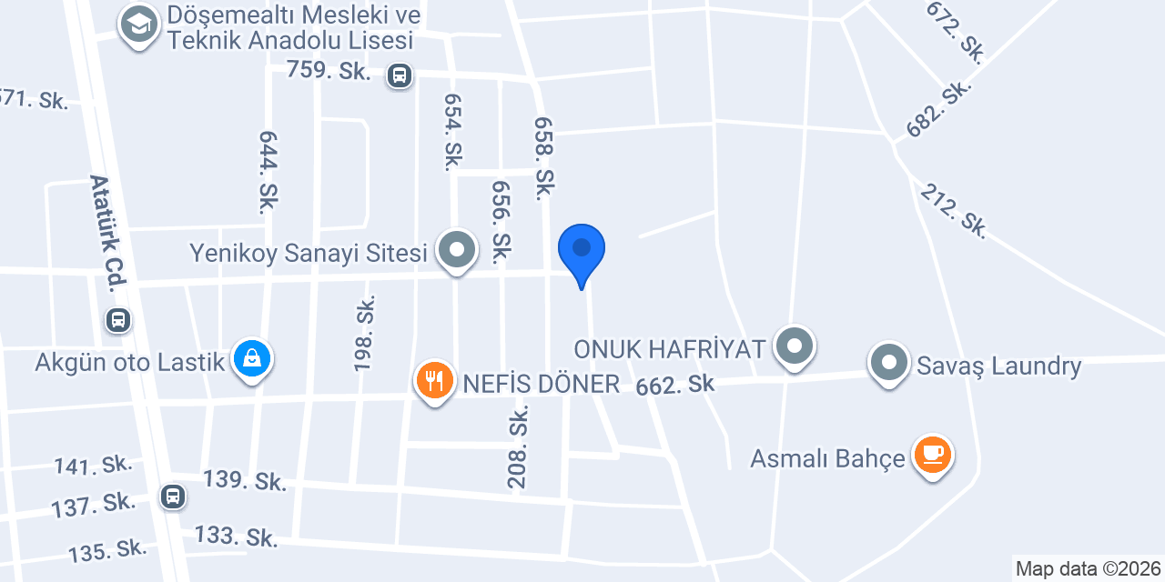 Manisa Mobilya konumu