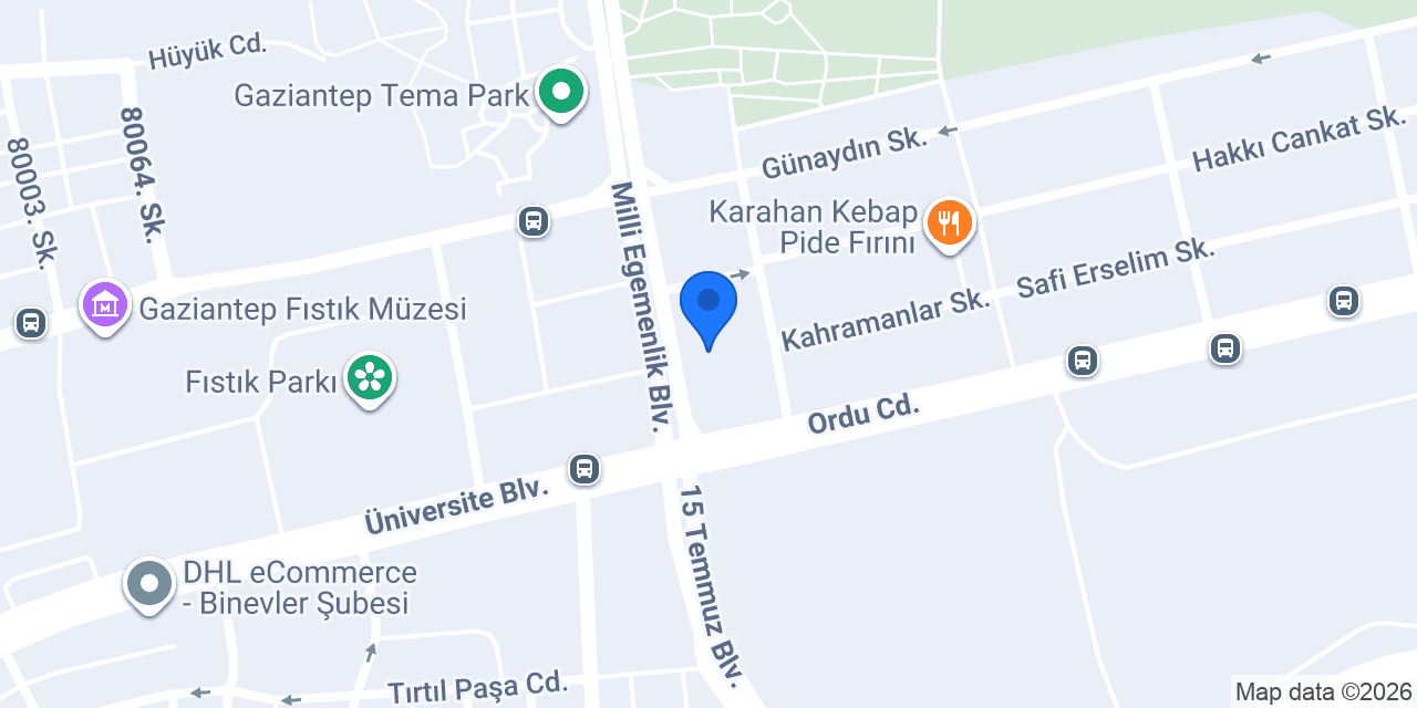 KUAFÖR EFTAL konumu