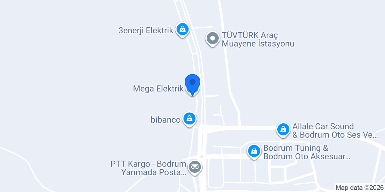 Mega Elektrik konumu