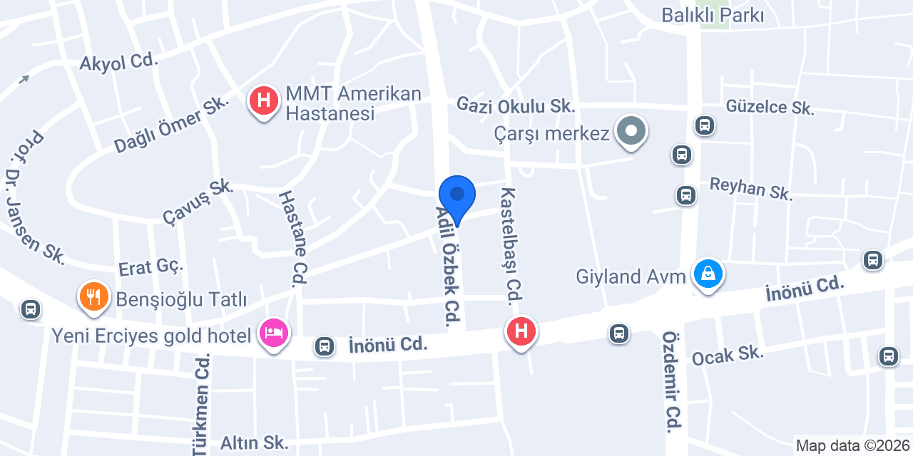 MONRE spa & terapi merkezi konumu