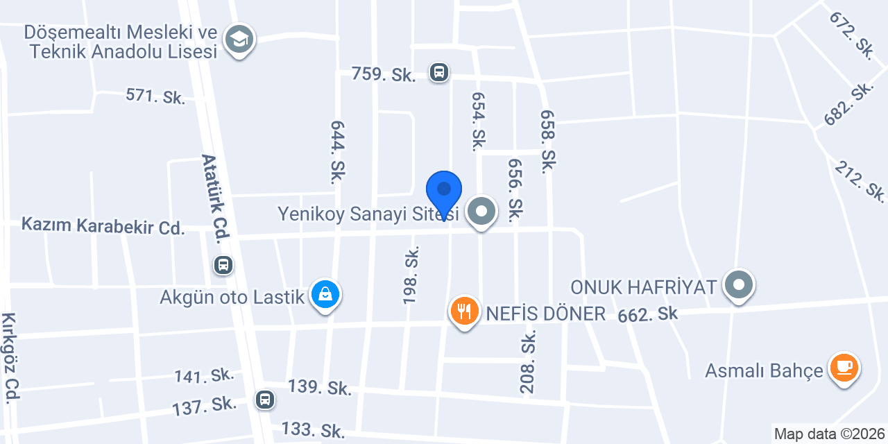 Yusuf Ustanın Yeri konumu