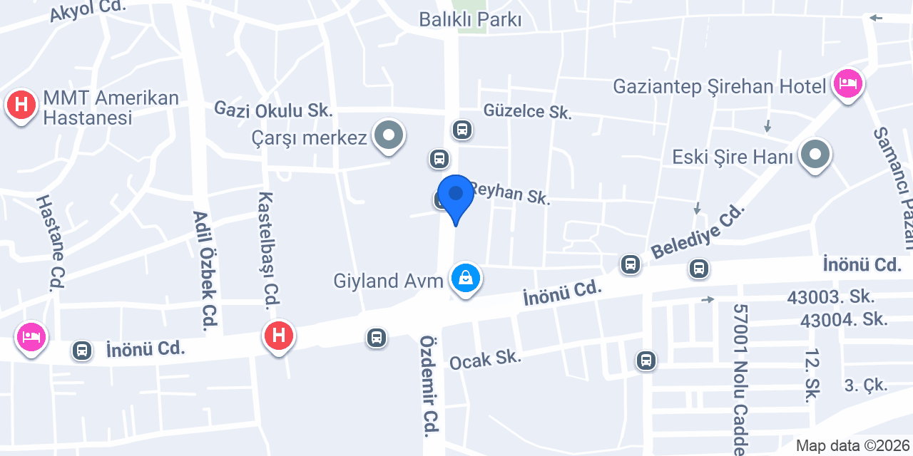 Baklavacı Güneşoğlu konumu