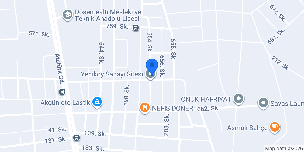 ENDER OTO TAMİR BAKIM konumu